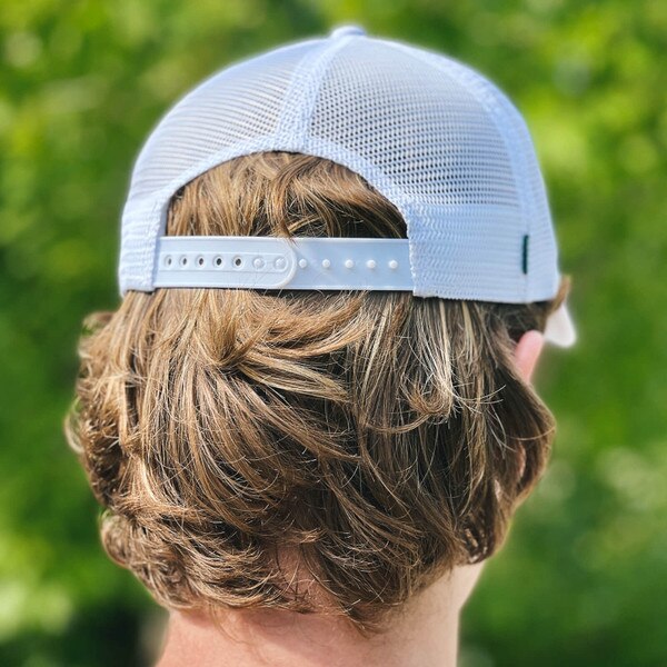 L2 Ames I-State White Structured Trucker Hat